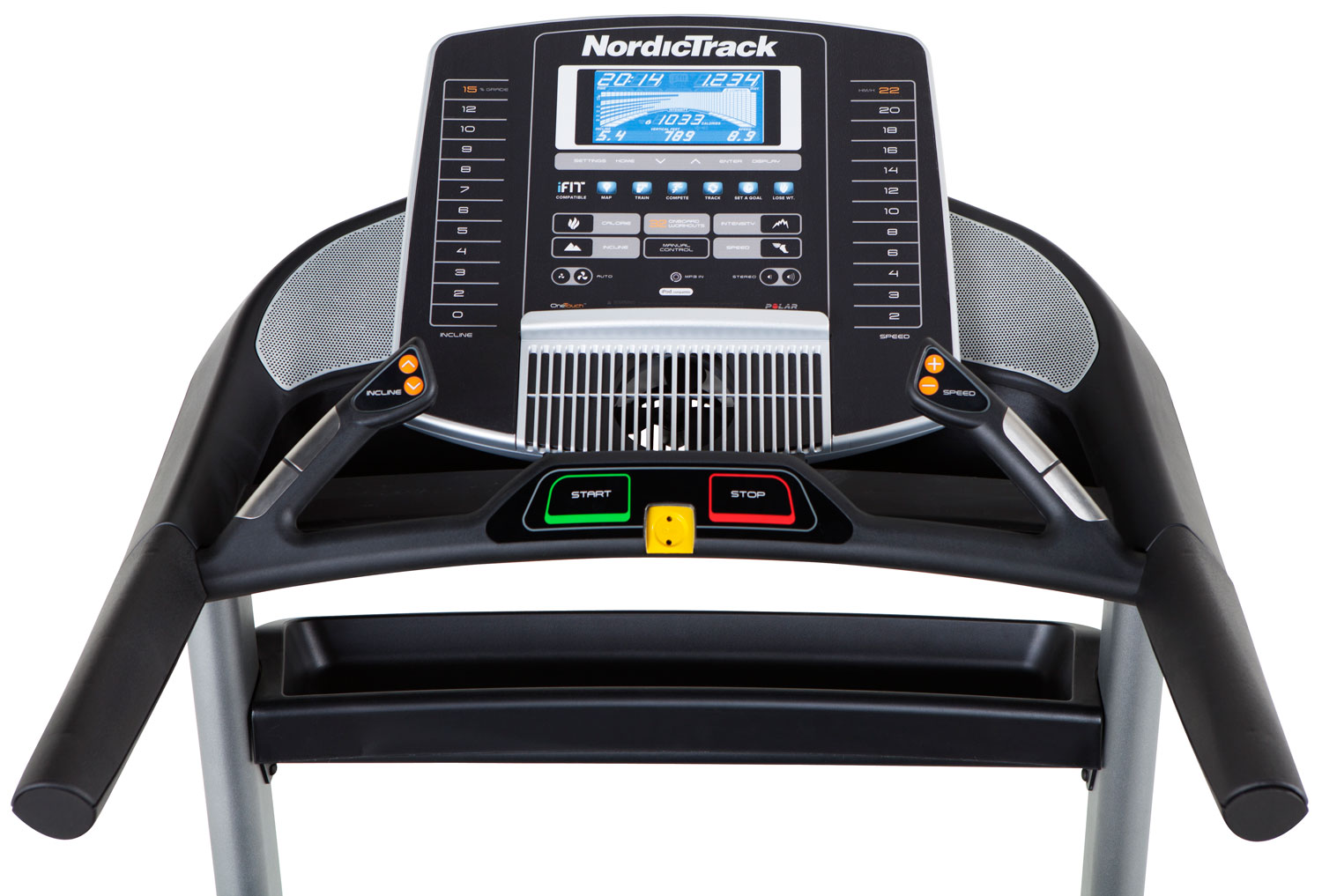 Беговая дорожка NordicTrack T17.5, к/пояc Polar