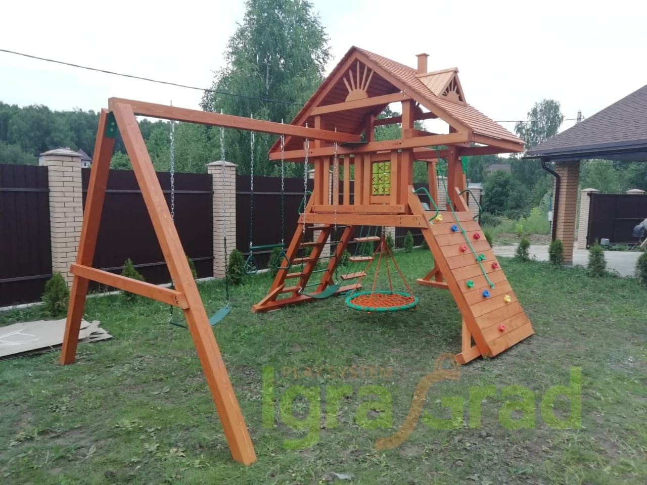 Детская площадка IgraGrad Крепость Фани (дерево)