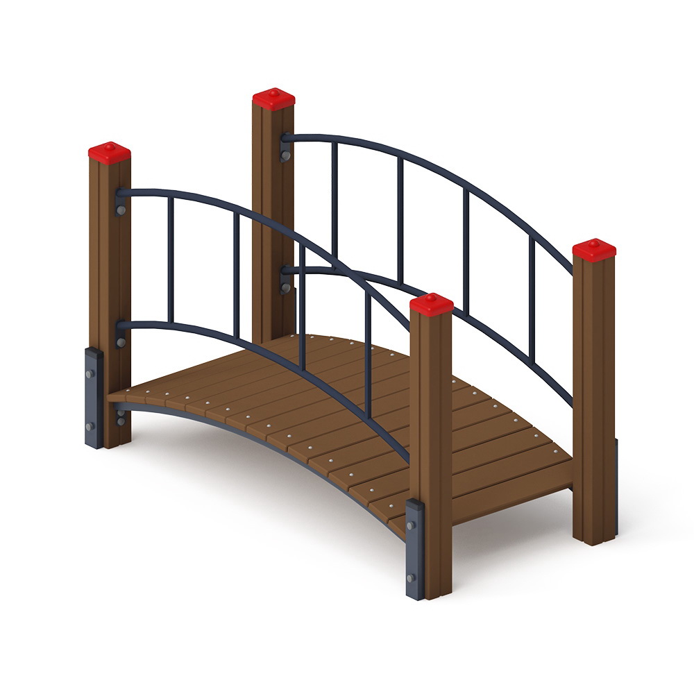 МОСТИК ГНУТЫЙ М1 для детской площадки СО 1.82.03-01