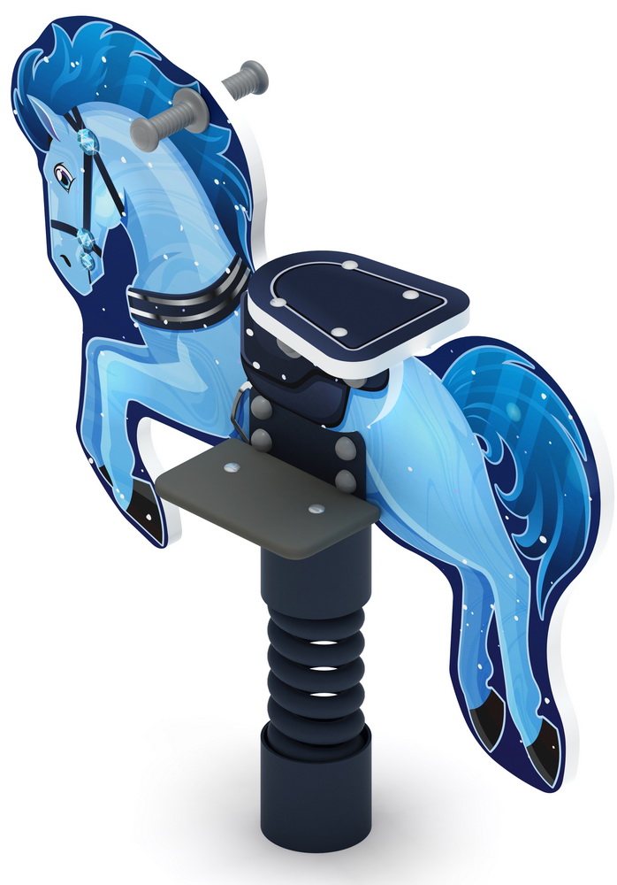 ЛОШАДКА 5 Качалка на пружине ИО 22.01.13-03