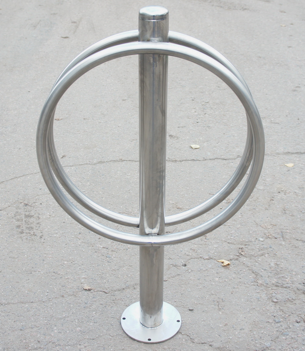 Велопарковка ВП-34А из нержавеющей стали