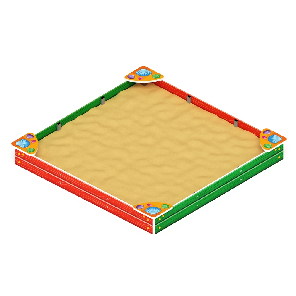 Песочница БОЛЬШАЯ (ракушки) ИО 5.01.03-01