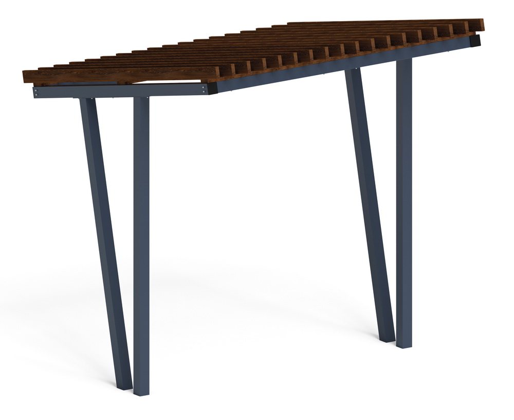 Пергола Тент (наклонная) МФ 77.03.01-01 /без поликарбоната/