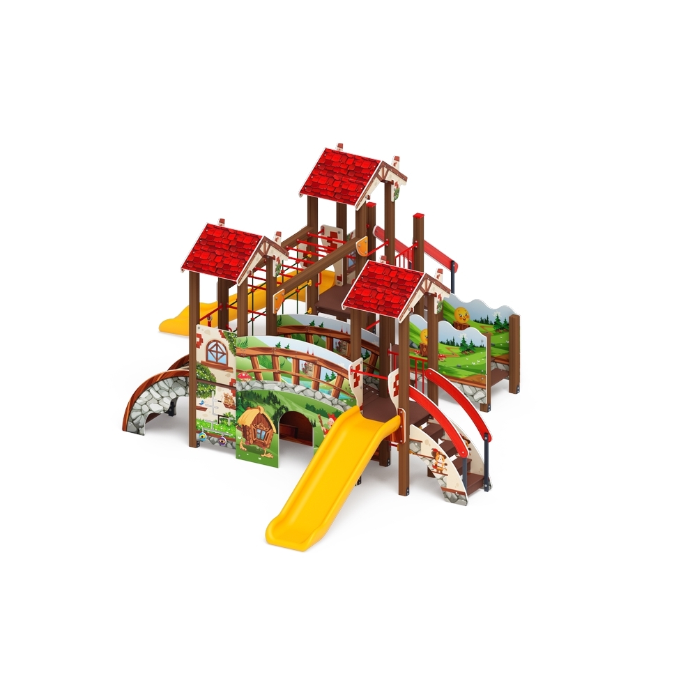В ГОСТЯХ У СКАЗКИ детский игровой комплекс ДИК 1.05.01-29 (H=900)