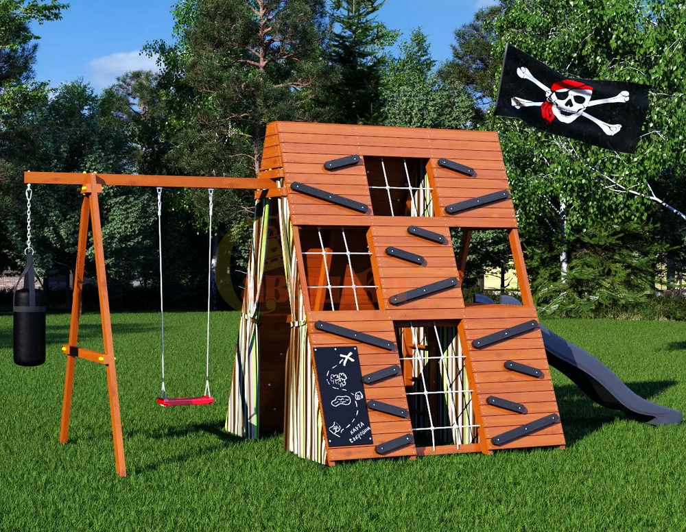 Спортивный домик Савушка База-2