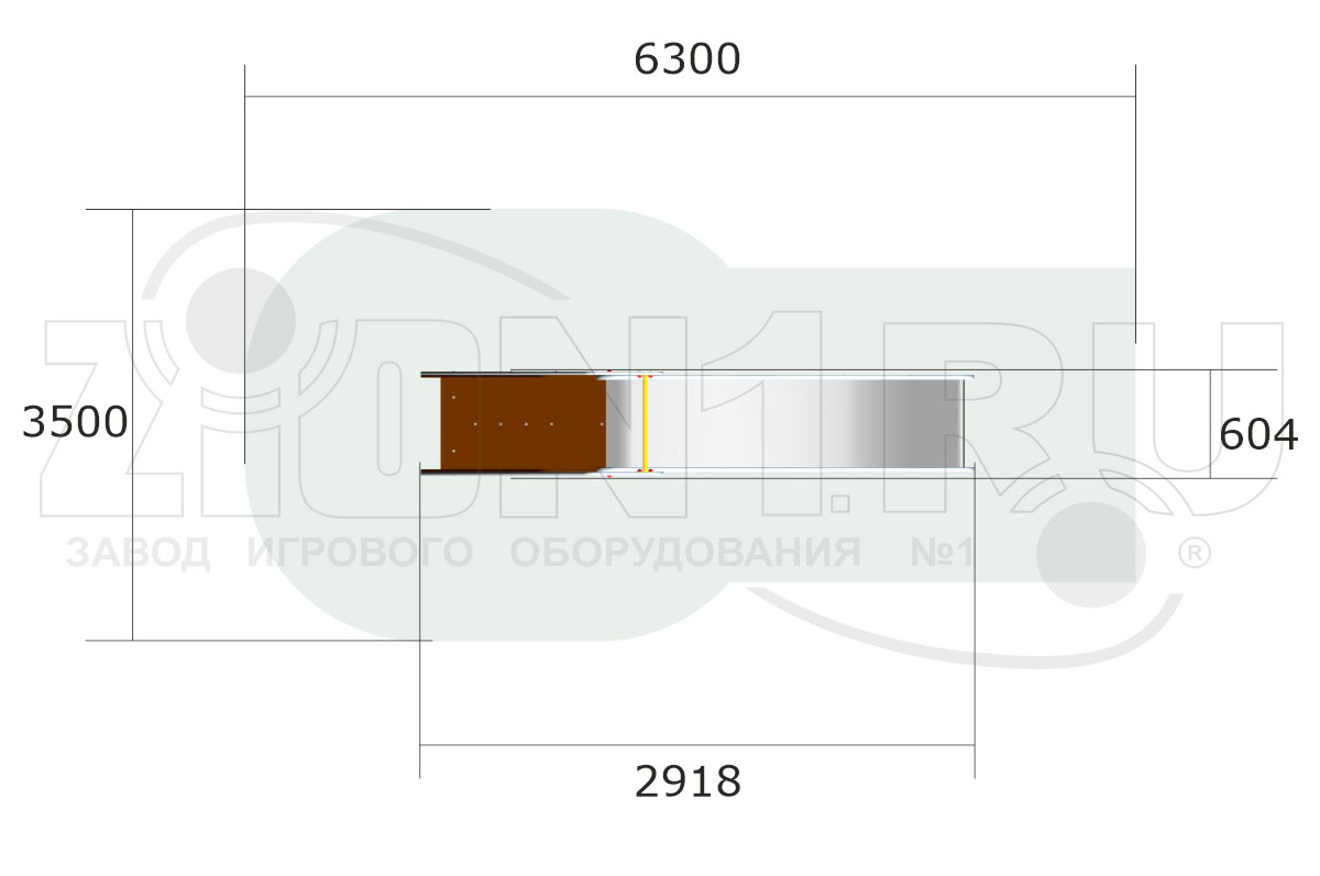 Горка детская ZION Грузовик (Г035)