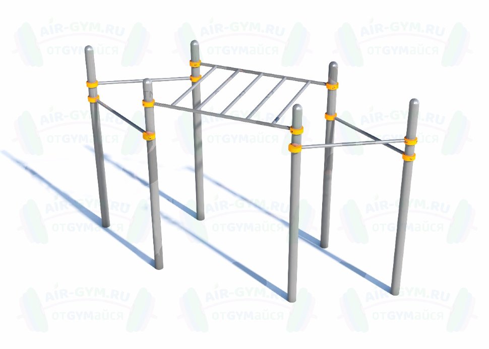 Рукоход с четырьмя турниками СВС-41