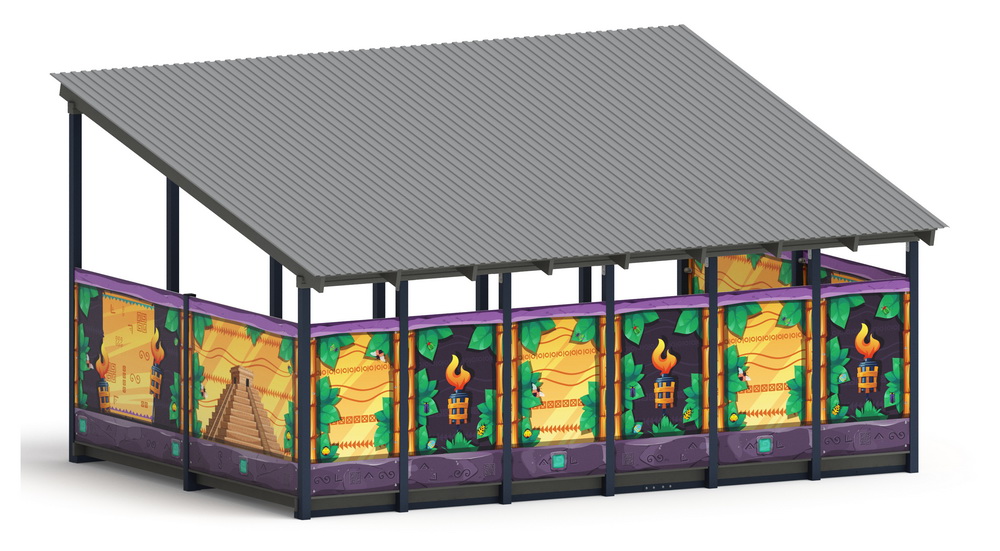 Теневой навес (Майя) МФ 71.6.4-06