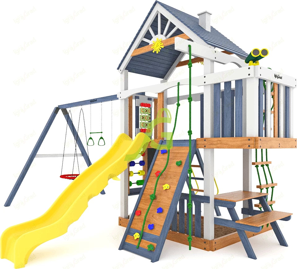 Детская площадка IgraGrad Шато (Дерево) мод.1, 2
