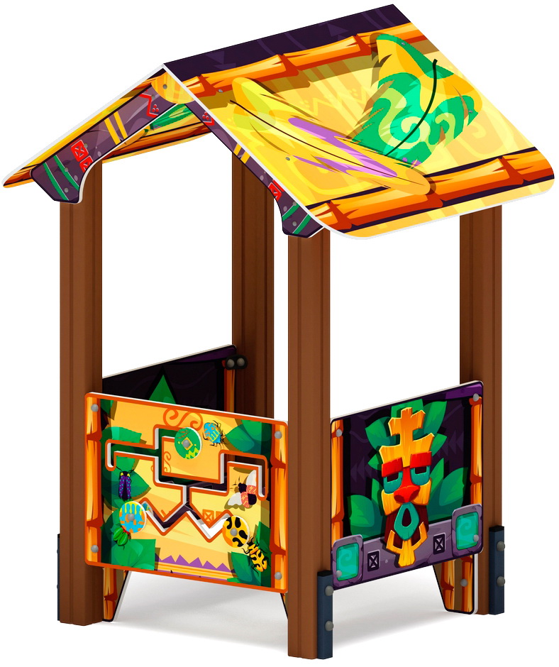 ДОМИК МАЛЫЙ 3 (Майя) для детской площадки МФ 10.01.03-03