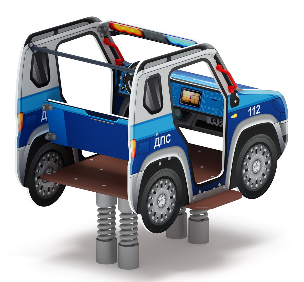 ДЖИП ДПС качалка на пружине ИО 23.03.05-11