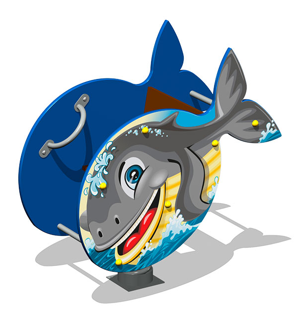 Качалка на пружине ZION Кит (КЧ081)