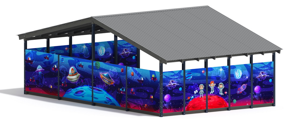 Теневой навес (Космопорт. Космос) МФ 70.8.5-08