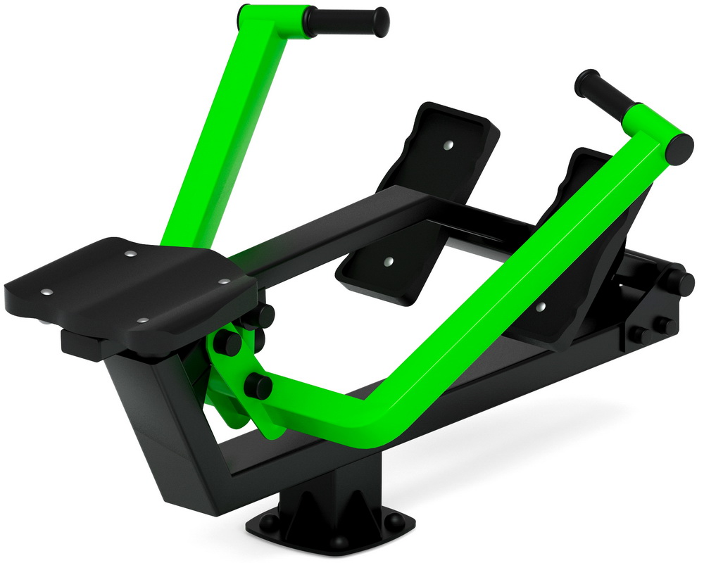 Тренажер уличный ГРЕБЛЯ (зеленый) СТ 008-12.П