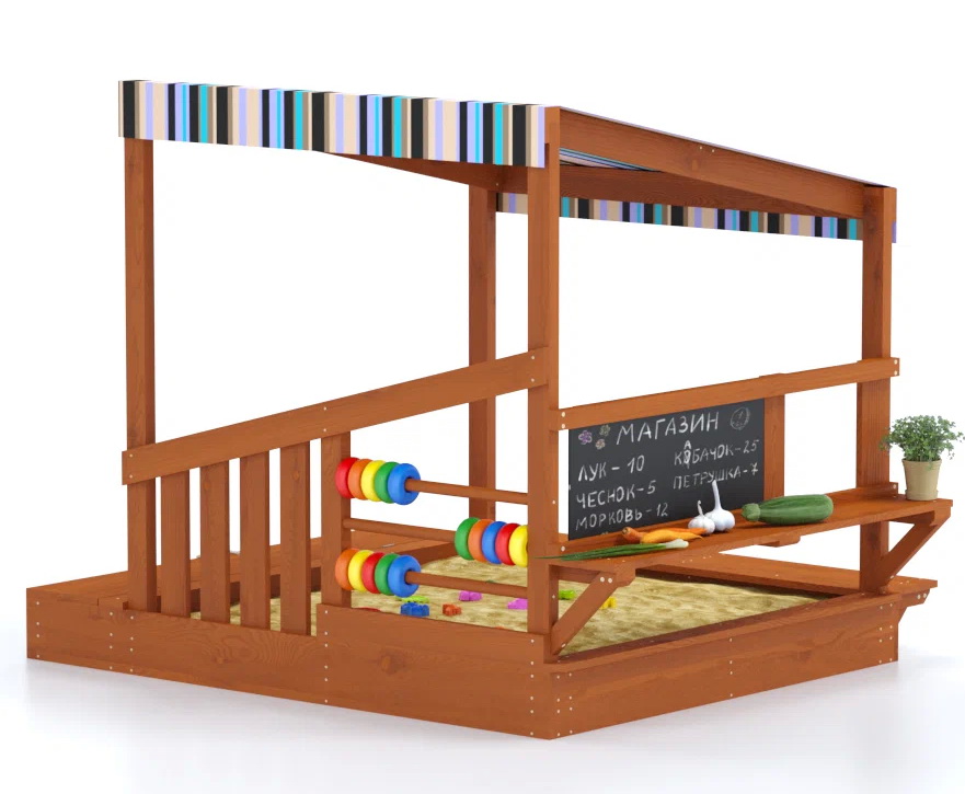 Игровой комплекс Песочный дворик Савушка-2