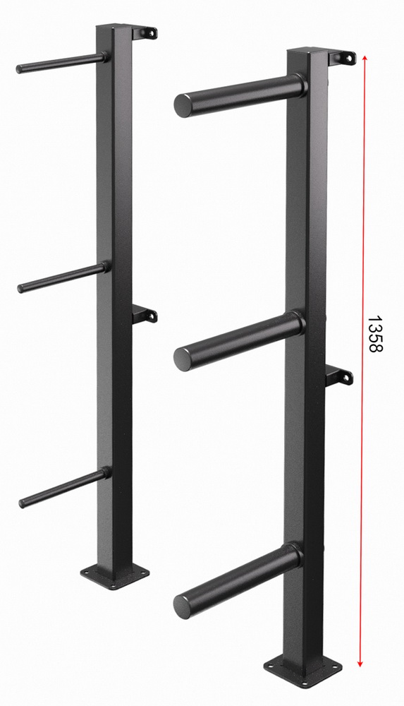 Стойка для хранения дисков 51 мм настенная (13.404.003)