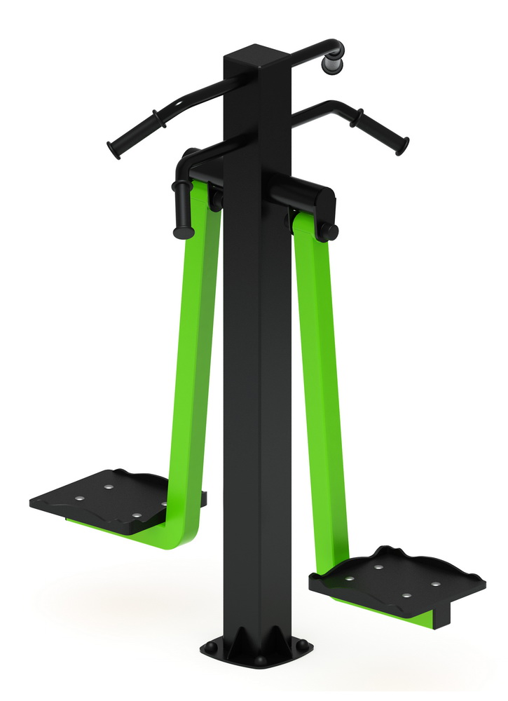 Тренажер уличный МАЯТНИК ДВОЙНОЙ (зеленый) СТ 029-12.П