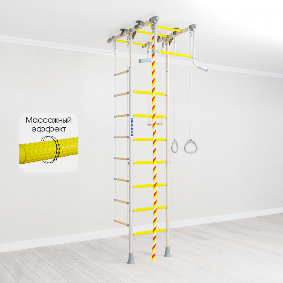 Шведская стенка R1 ROMANA (01.20.7.06.490.01.00-08) зеленое яблоко