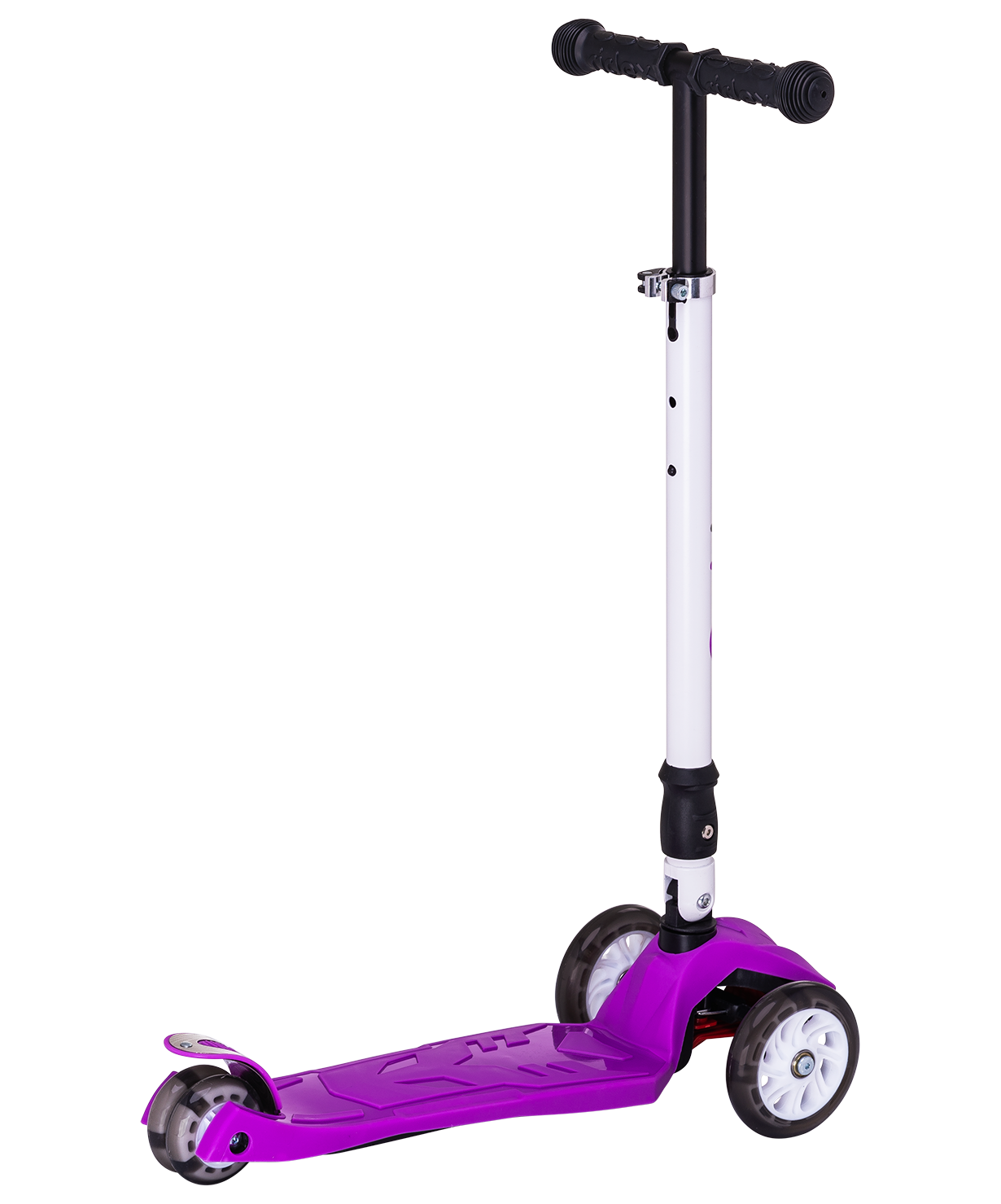 Самокат 3-колесный Smart 3D, 120/80 мм, фиолетовый