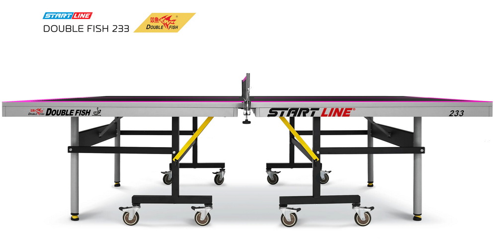 Теннисный стол DOUBLE FISH 233 Черный