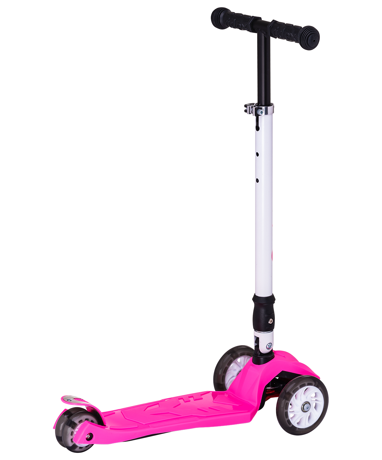 Самокат 3-колесный Smart 3D, 120/80 мм, розовый