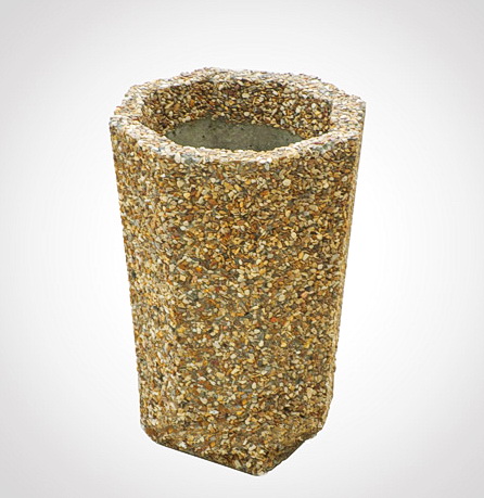 Урна бетонная У-8