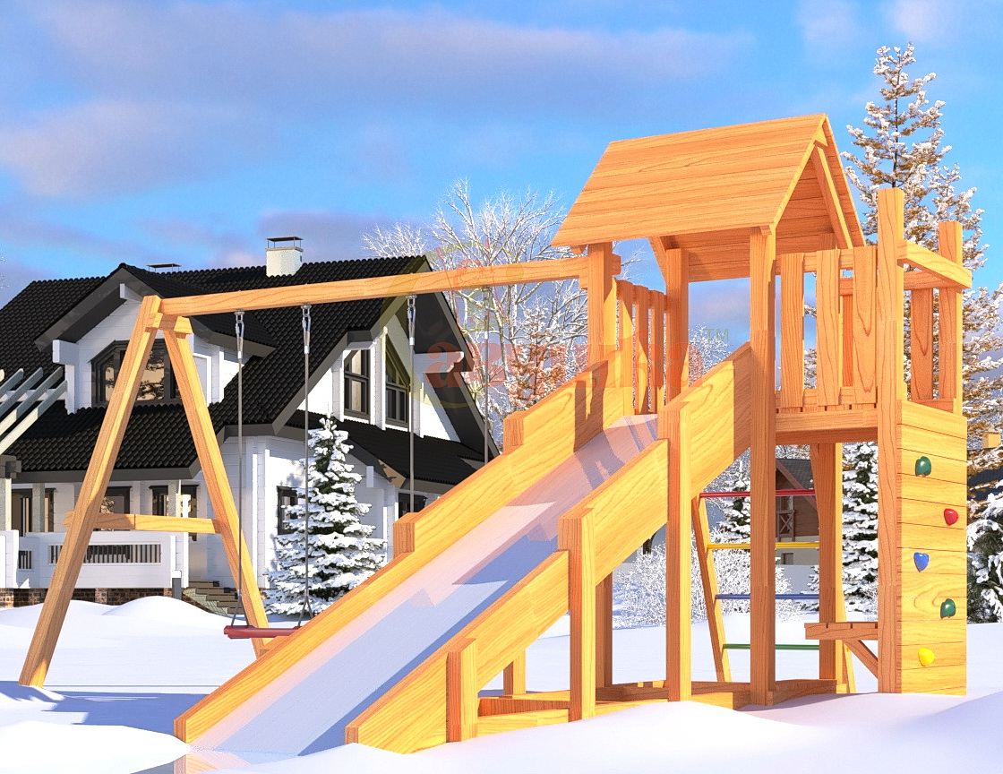 Детская площадка Савушка 4 сезона - Мастер 9