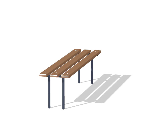 СКАМЬЯ для детской площадки МФ 42.01.09