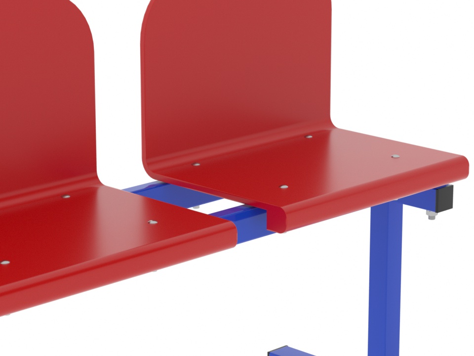 Трибуна однорядная на 4 места (20.017)