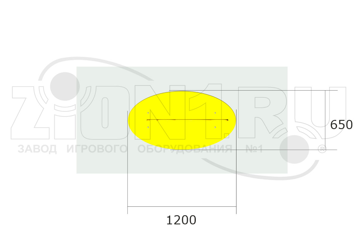 Скамейка детская ZION Саванна (СП215)
