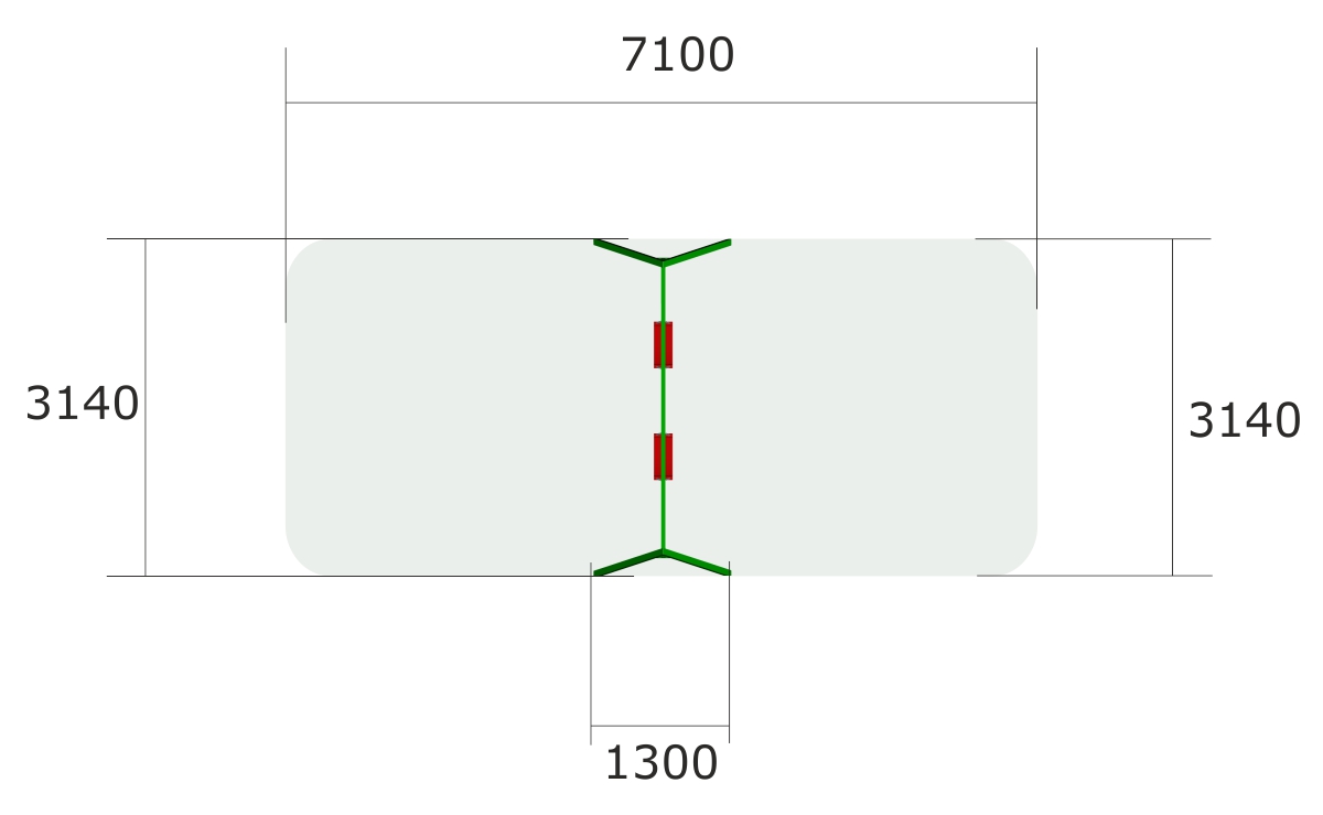 Качели детские ZION Ветерок 2 (К012)