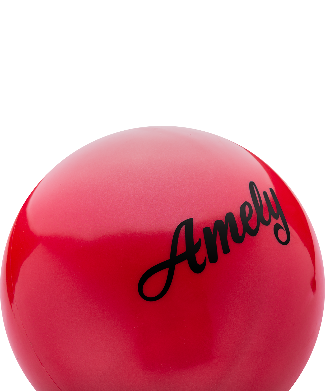 Мяч для художественной гимнастики AGB-101 19 см, красный