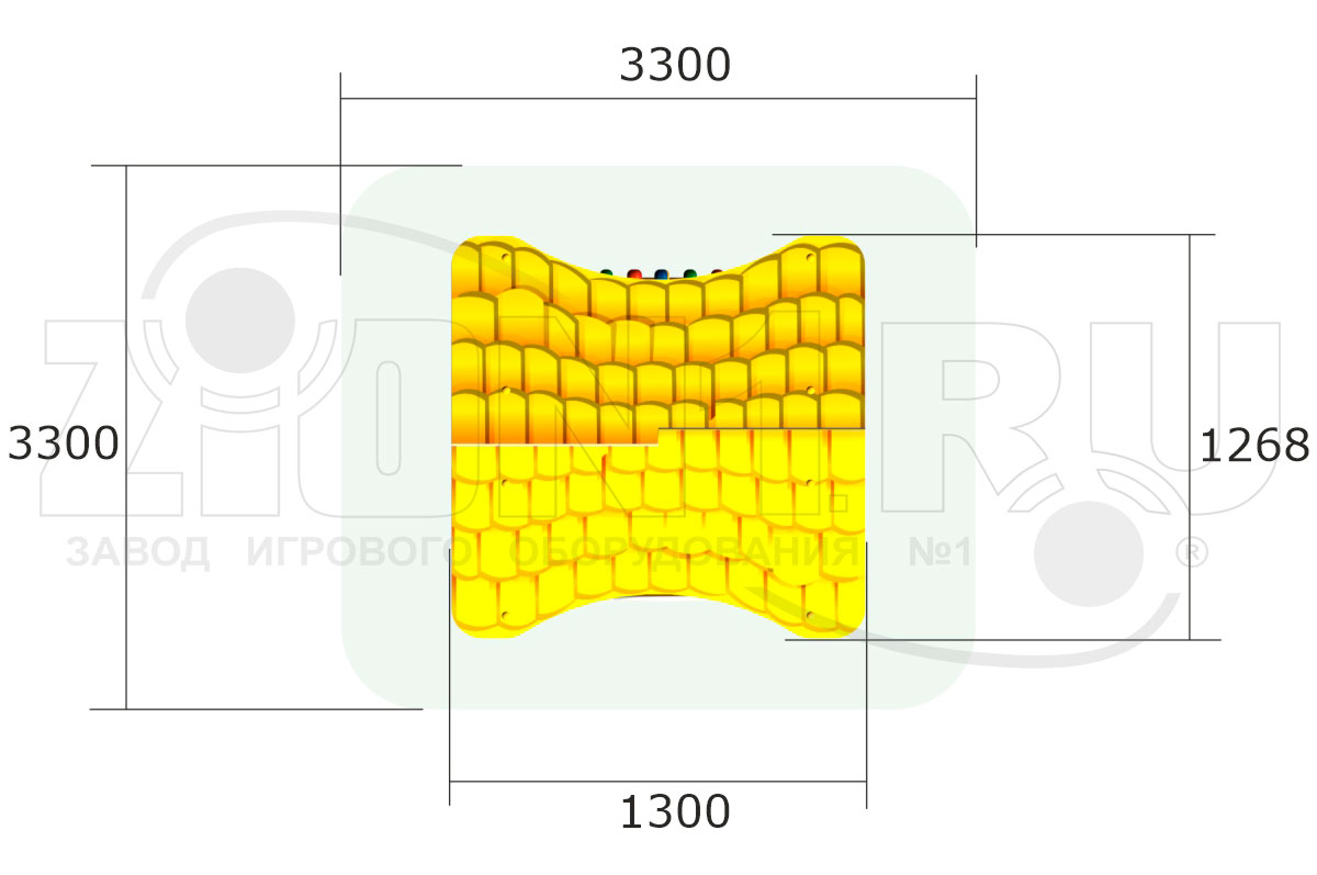 Детский игровой домик ZION Беседка У1 (ИМ151)
