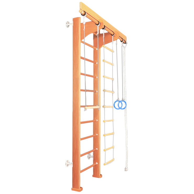 Детский спортивный комплекс Карусель 2Д.02.02 к стене + тренажер для осанки №2 Светлый