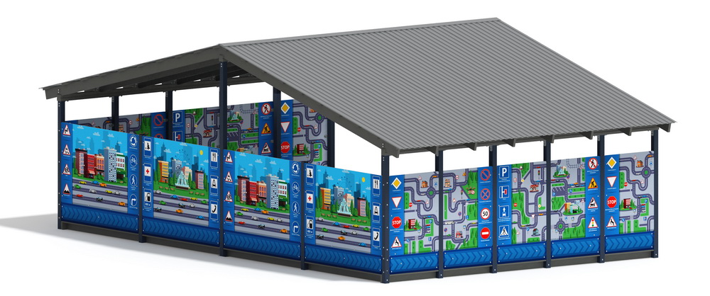 Теневой навес (ДПС) МФ 70.8.5-14