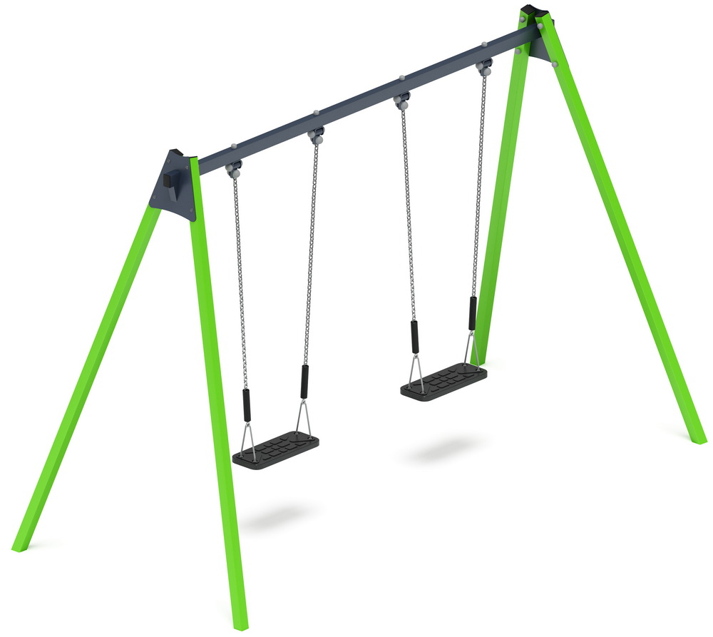 Качели М2 металл ИО 12.М.03.03.03-02 (зеленый)