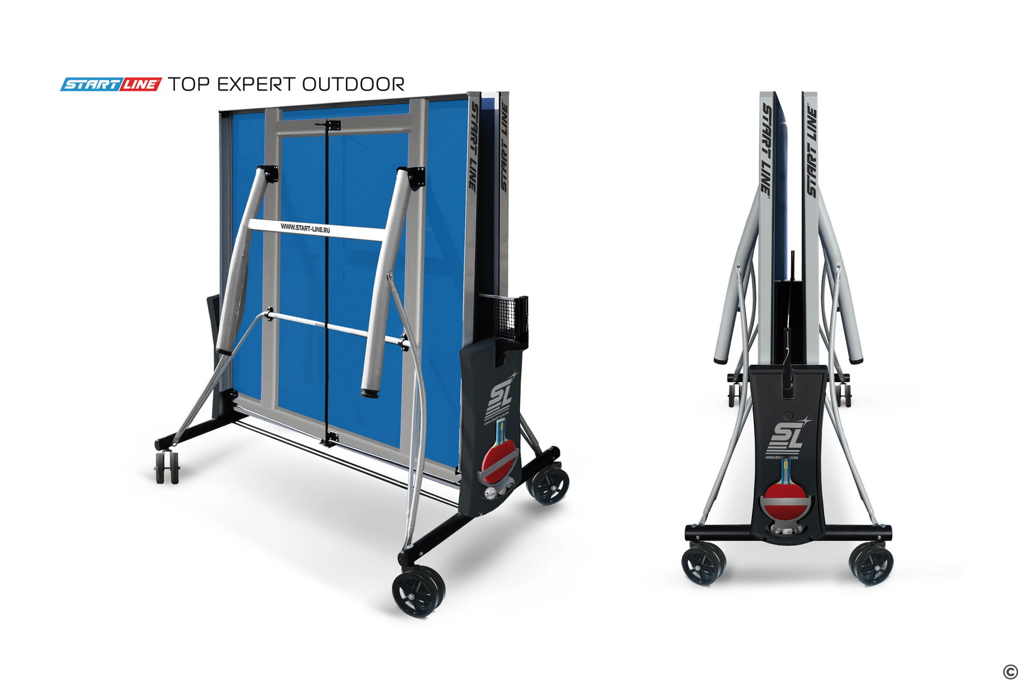 Стол теннисный СТАРТ ЛАЙН Top Expert 6 Всепогодный с сеткой