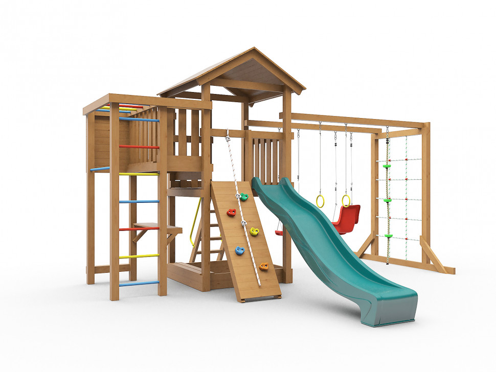 Детская игровая площадка Лео Макси (окрашенная)