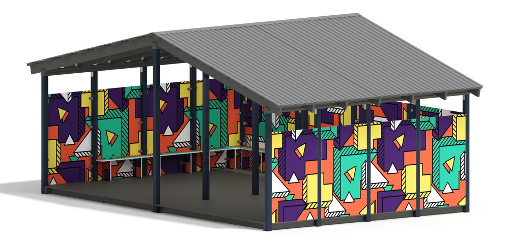 Теневой навес (Геометрия) МФ 70.6.4-03