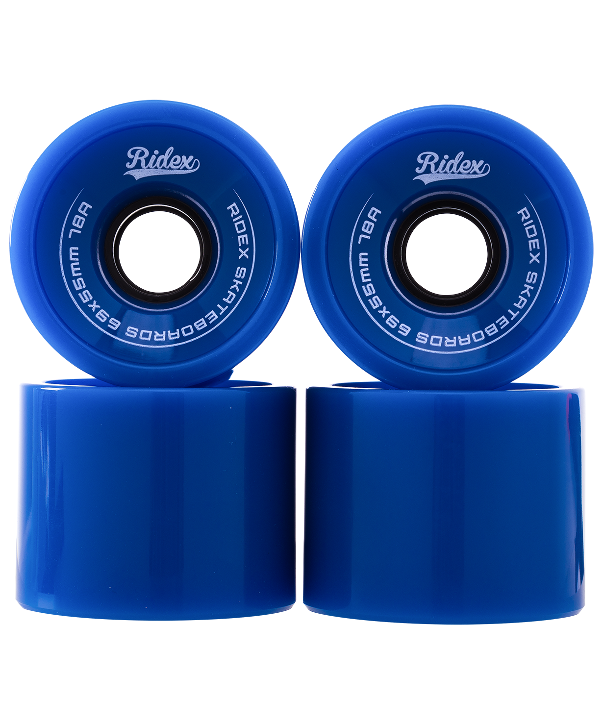 Комплект колес для лонгборда SB, синий, 4 шт.