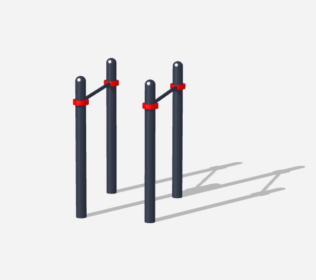 Перекладины-брусья ВОРКАУТ 05 (89)