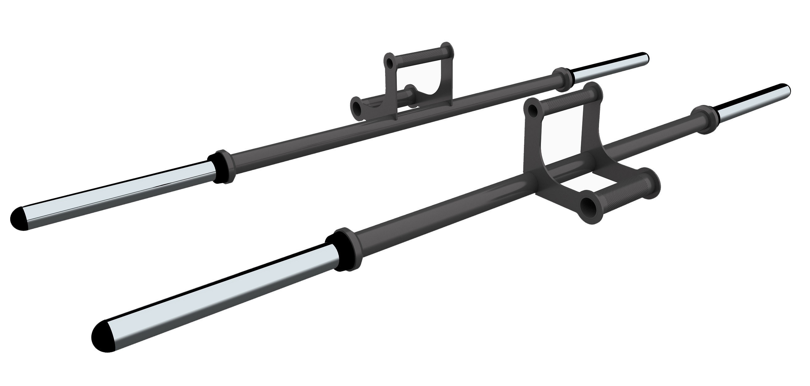 Гриф прогулка фермера с двумя рукоятками