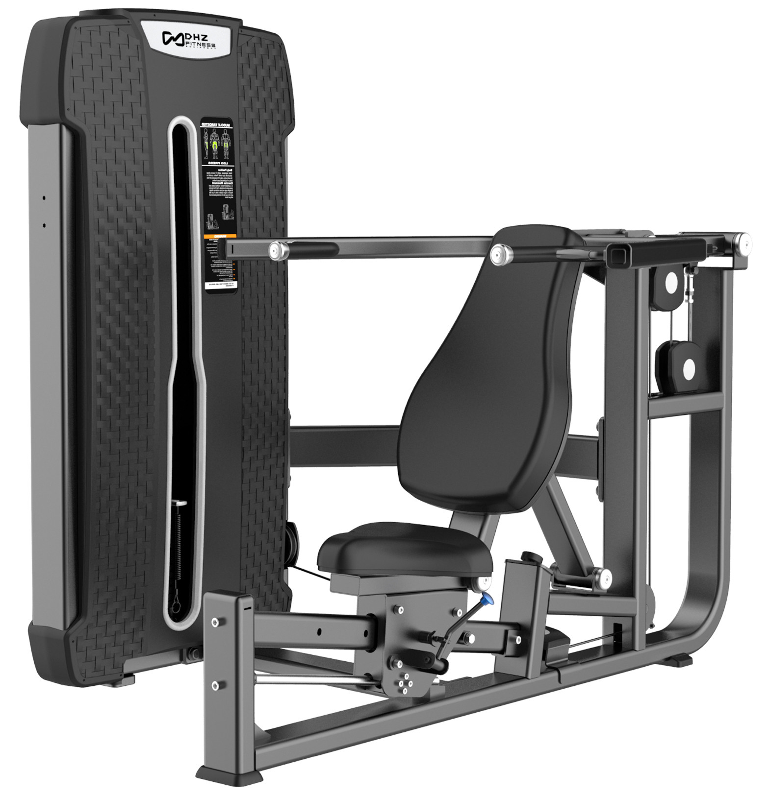 E-4084 Жим от груди и плеч. Стек 110 кг