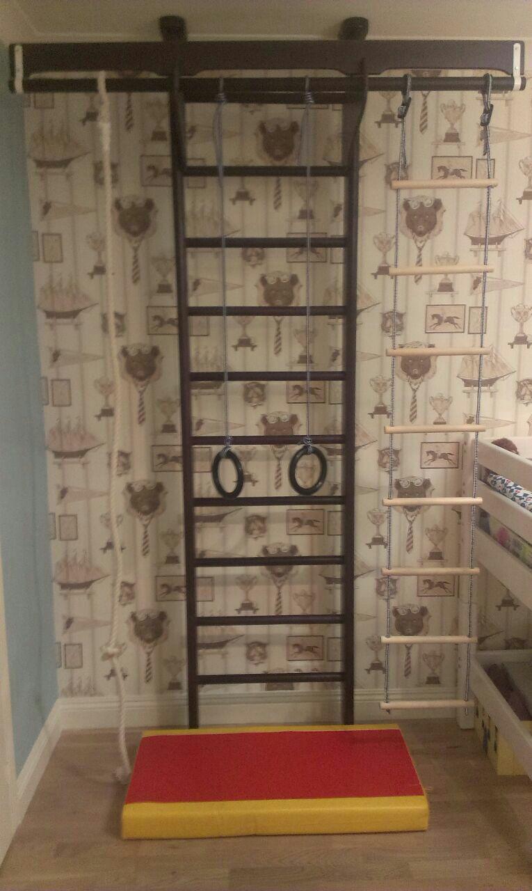 Мат № 1 (100 х 50 х 10) красно/жёлтый