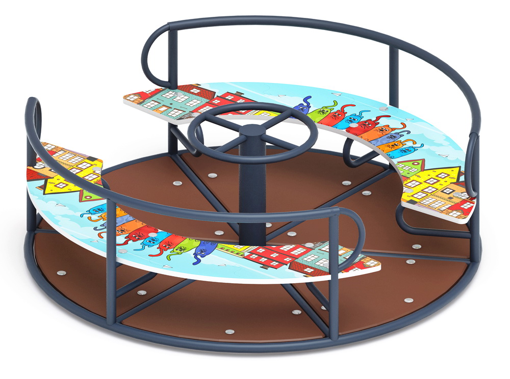 Карусель с рулем (Коты) ИО 30.01.04-П.10