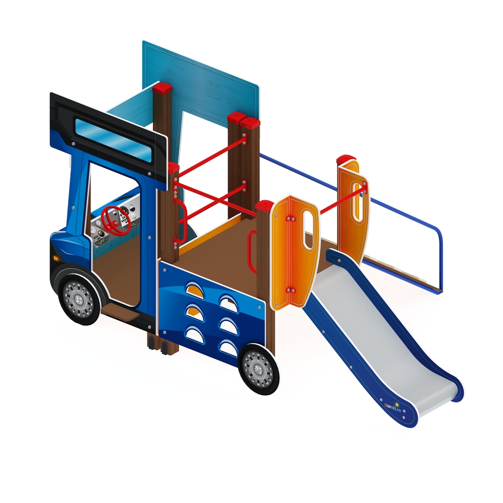 ГРУЗОВИЧОК детский игровой комплекс ДИК 1.03.2.01 (H=750)