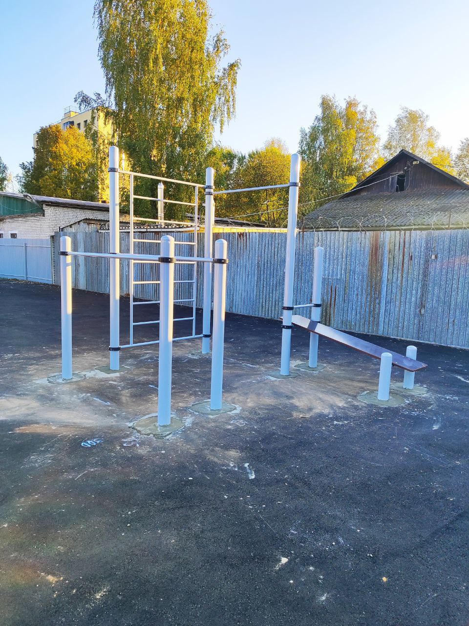 Монтаж спортивного комплекса 