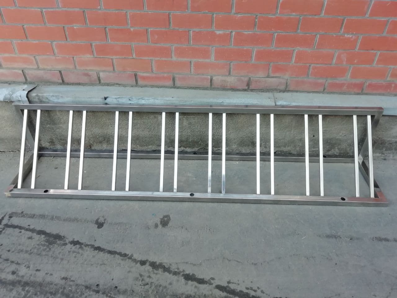 Велопарковка из нержавеющей стали Air-Gym ВП2