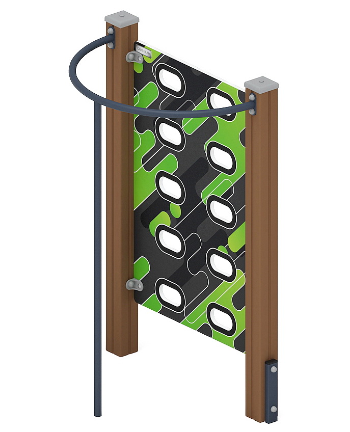 СТЕНКА ДЛЯ ЛАЗАНЬЯ для детской площадки Тип 2 - СО 1.20.05-01