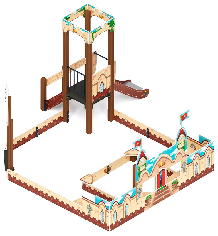 КОРОЛЕВСТВО С ГОРКОЙ песочный дворик ИО 6.15.01-01